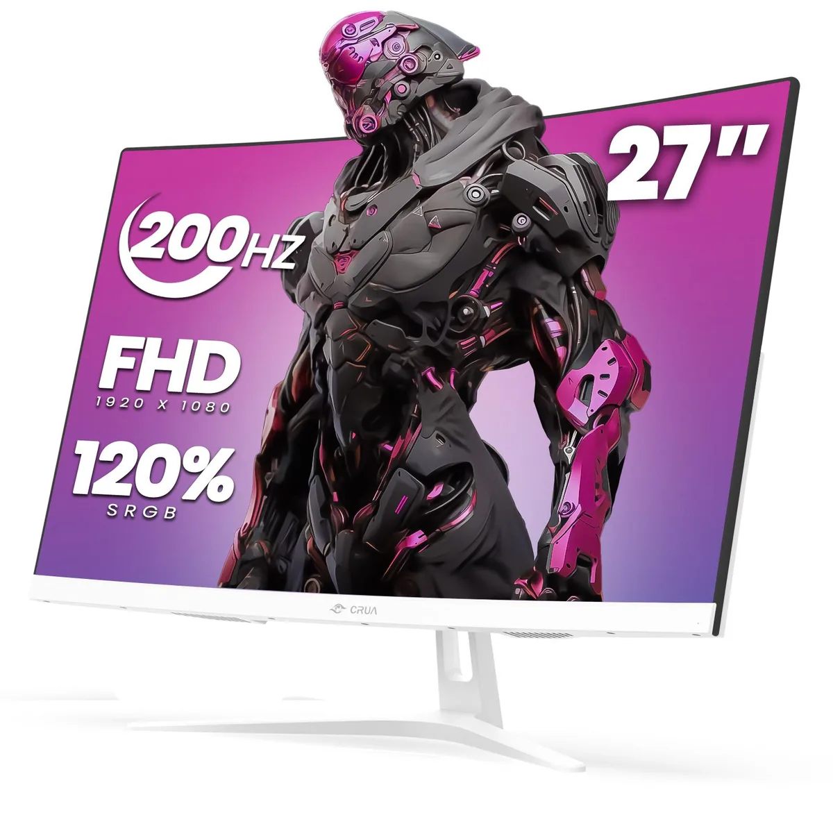 CRUA CRUA 27 Curved FHD 165200 Hz Gaming Monitor 1800R — photo du produit