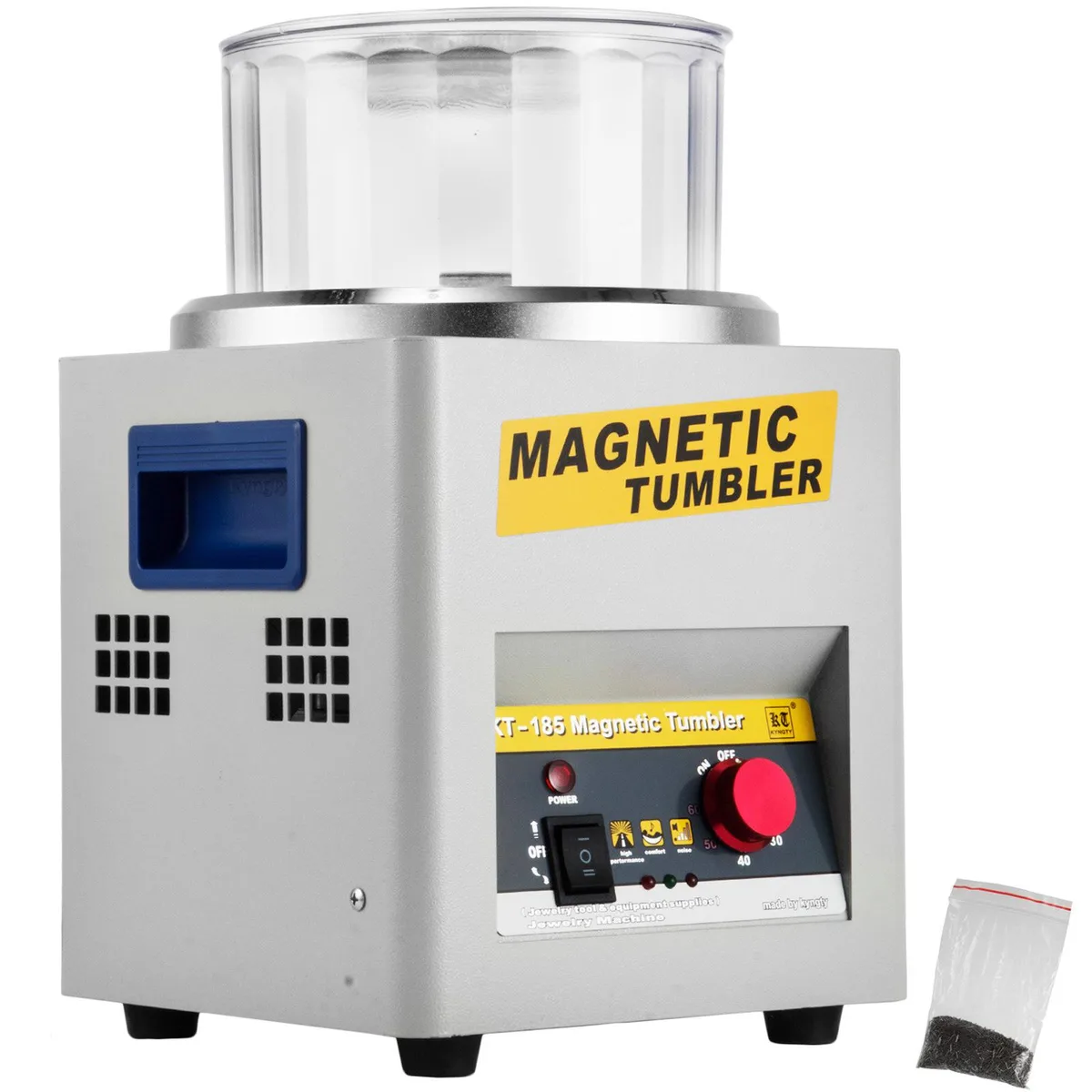 VEVOR VEVOR KT-1851 Magnetic Tumbler 185 mm 2000 RPM 250 W 110 V — Produktfoto