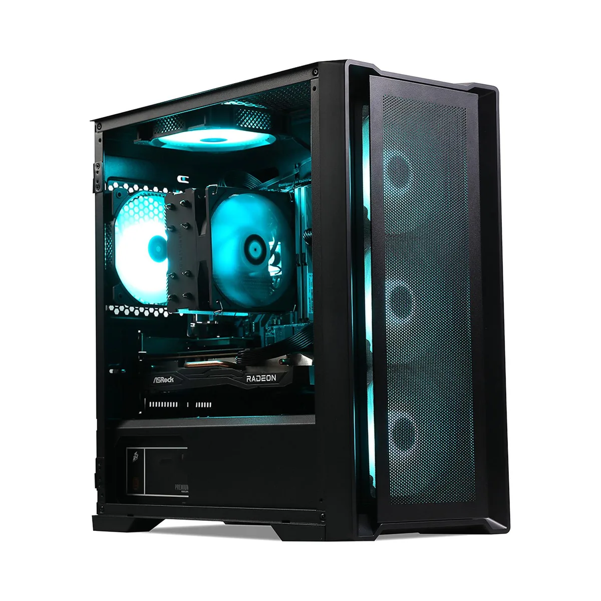 MXZ MXZ Gaming PC Ryzen 7 7800X3D RTX 4070 Super 16GB DDR5 1TB — product photo