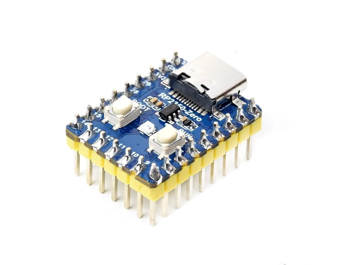 LORDWORLD LORDWORLD RP2350-Zero Development Board with Pre-soldered Header — 제품 사진