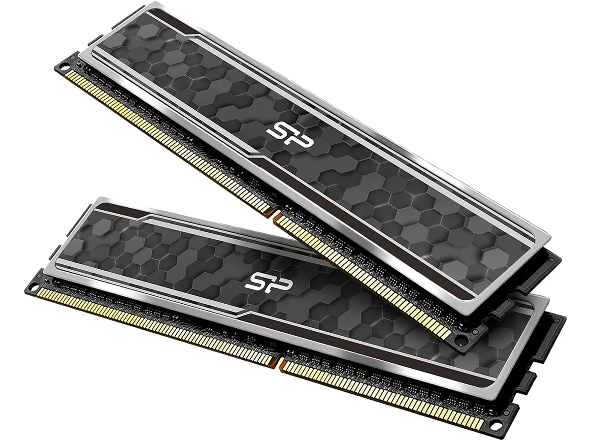 Silicon Power Silicon Power SP032GXLZU320BDAJ7 32GB (2×16GB) DDR4 3200 CL16 desktop RAM — photo du produit