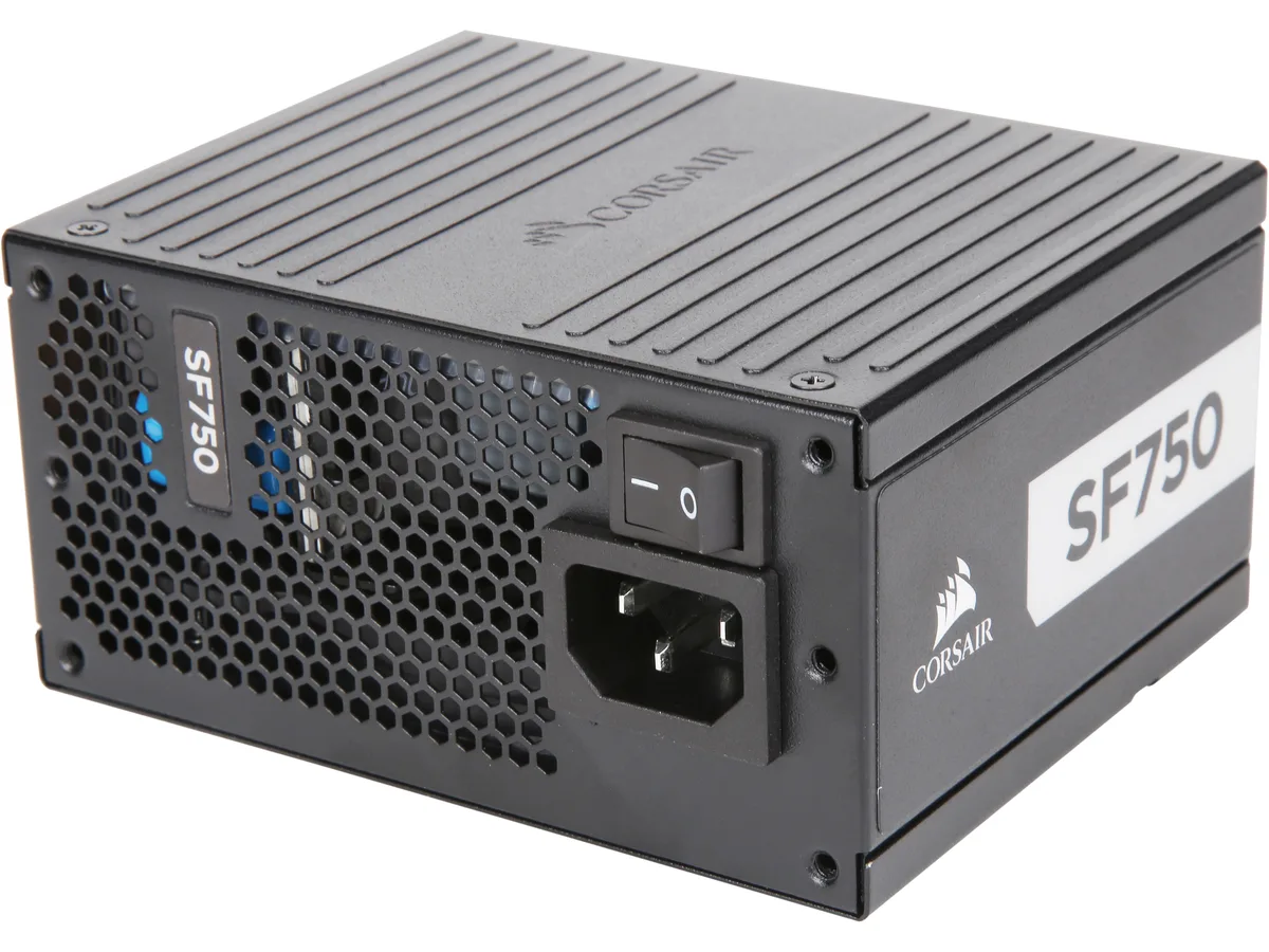 Corsair Corsair CP-9020186-NA SF750 750 W SFX power supply — product photo
