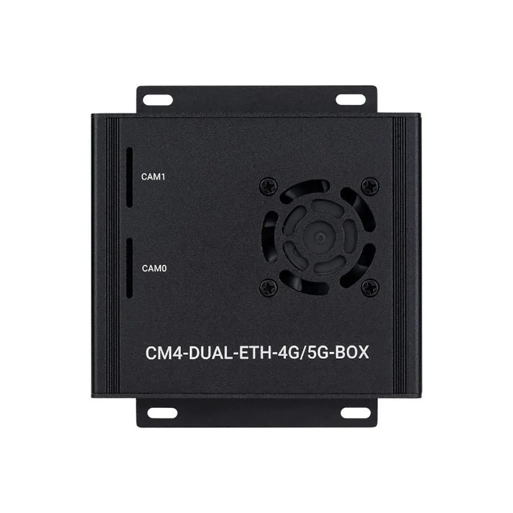LORDWORLD LORDWORLD Dual Gigabit Ethernet 5G/4G Mini-Computer for CM4 with Fan — 제품 사진
