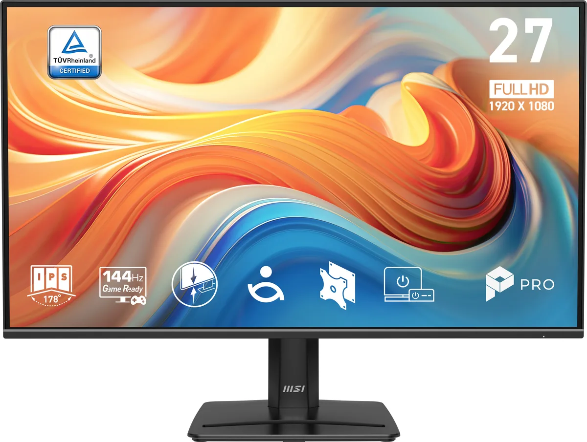 MSI MSI PRO MP272 E14C 27" 144Hz IPS monitor — product photo