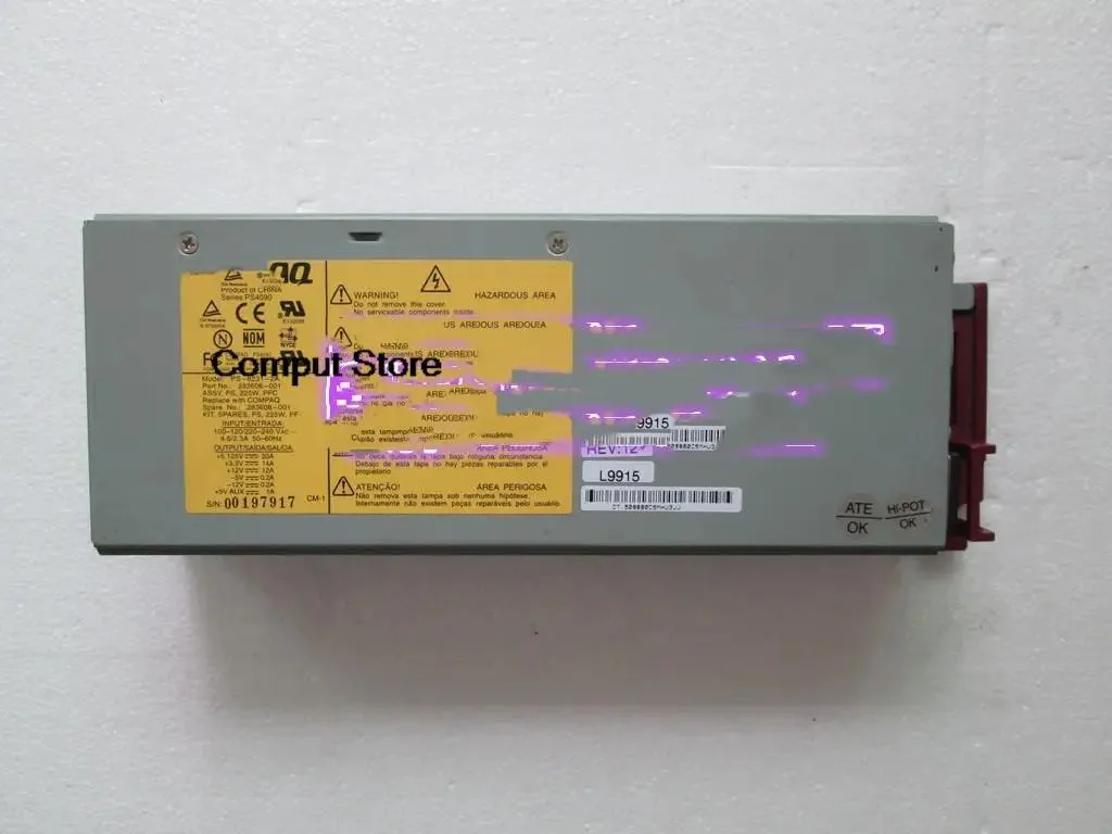 KHACHIMO KHACHIMO Power Supply CL380 1850R 1600 PS-6231-2A 283608-001 283606-001 — produktbild