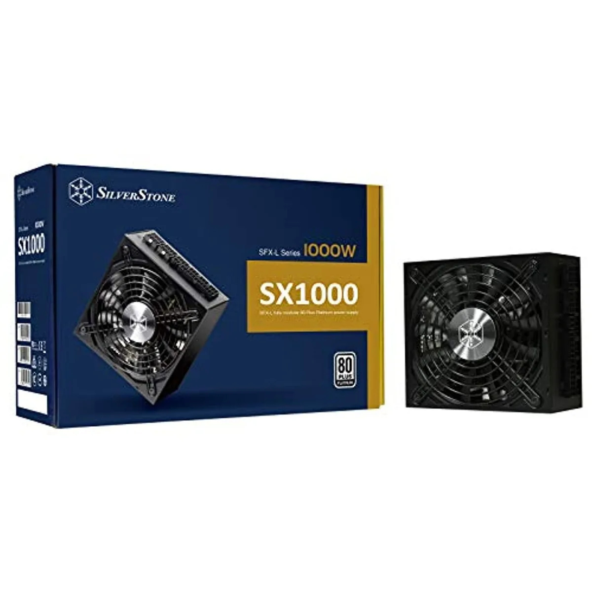 Silverstone Technology Silverstone Technology RNAB08QCQFNFC 1000W SFX-L power supply — photo du produit