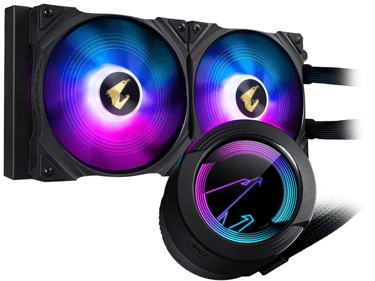 GIGABYTE GIGABYTE GP-AORUS WATERFORCE 280 liquid cooler — photo du produit