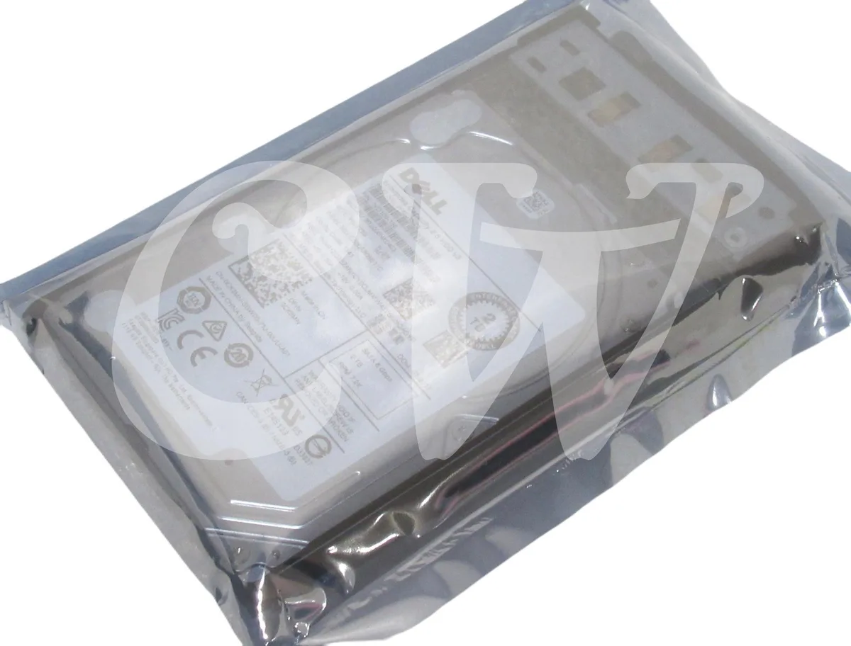 DELL DELL 2TB 7.2K SATA 6G 2.5in SFF internal hard drive 1VD100-136 — 商品写真