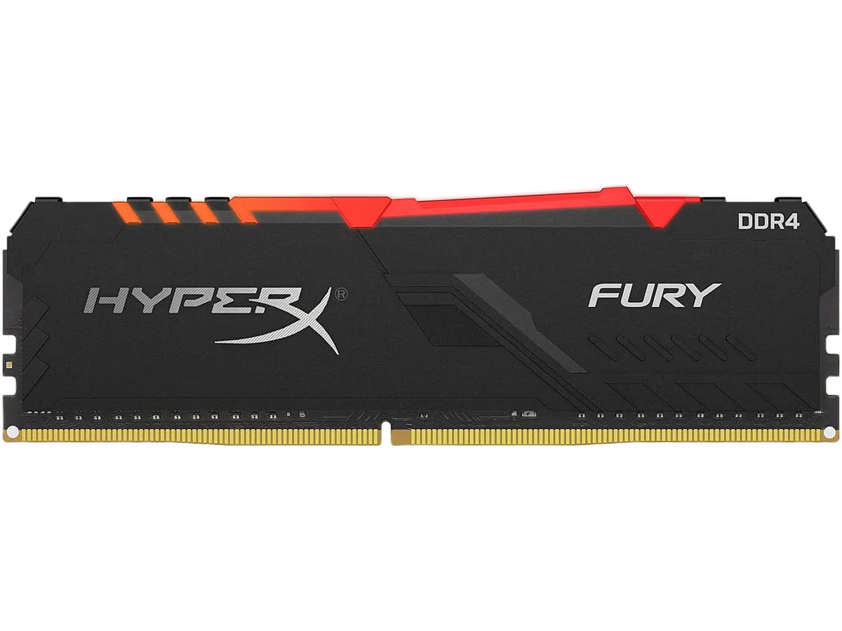 HP HP HyperX FURY 8GB DDR4 2666 CL16 RGB desktop RAM HX426C16FB3A/8 — photo du produit