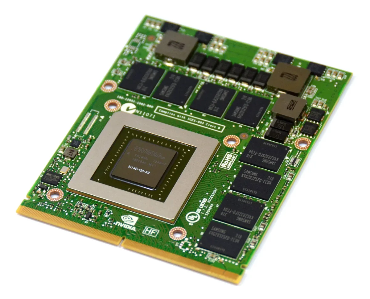 HP HP 700107-001 Quadro K4000M 4GB 256-bit GDDR5 MXM 3.0 workstation graphics card — photo du produit