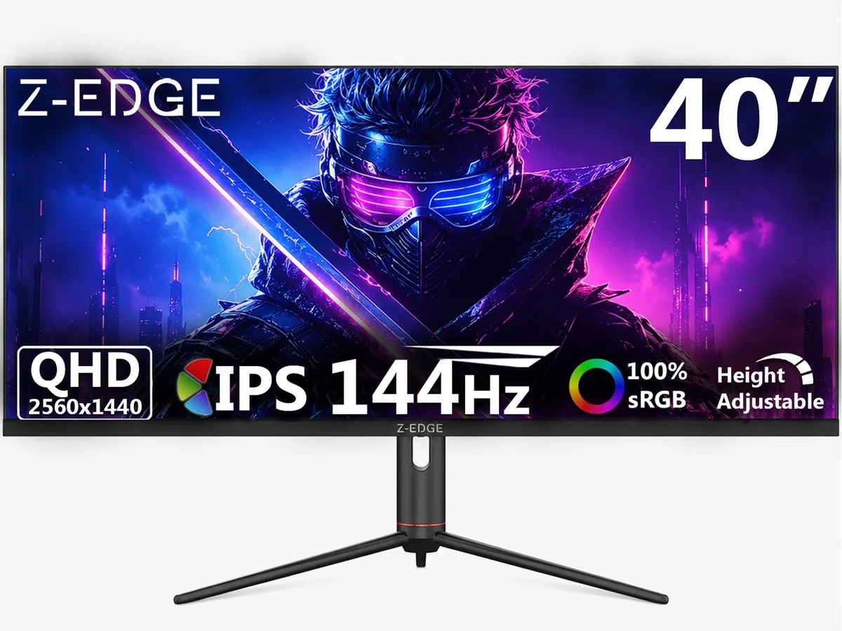 Z-EDGE Z-EDGE UG40S 40" 21:9 WQHD 144Hz IPS gaming monitor — photo du produit