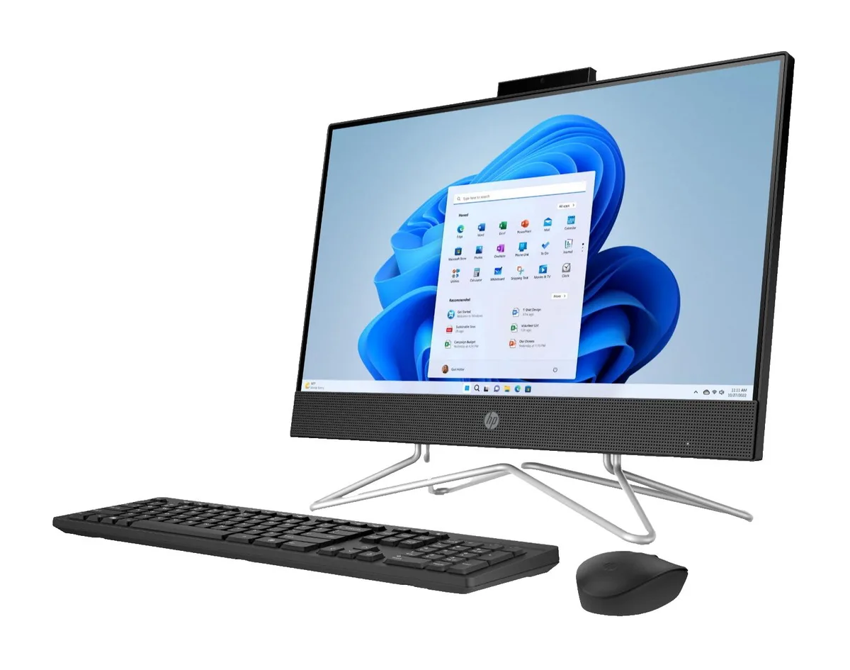 HP HP 22-dd0153w All-in-One Desktop 21.5" FHD Intel Pentium Silver J5040 16GB DDR4 512GB NVMe Windows 11 Home — product photo