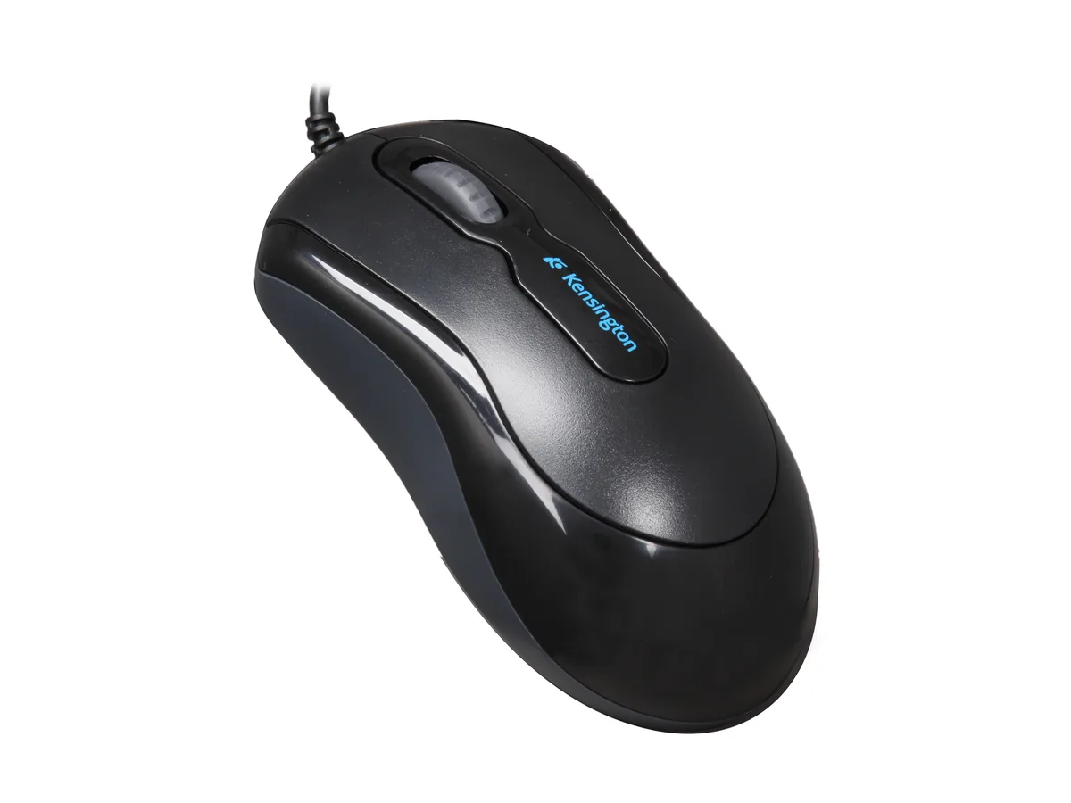 Kensington Kensington 72356 Wired Optical Mouse USB 3 Button Black — produktfoto