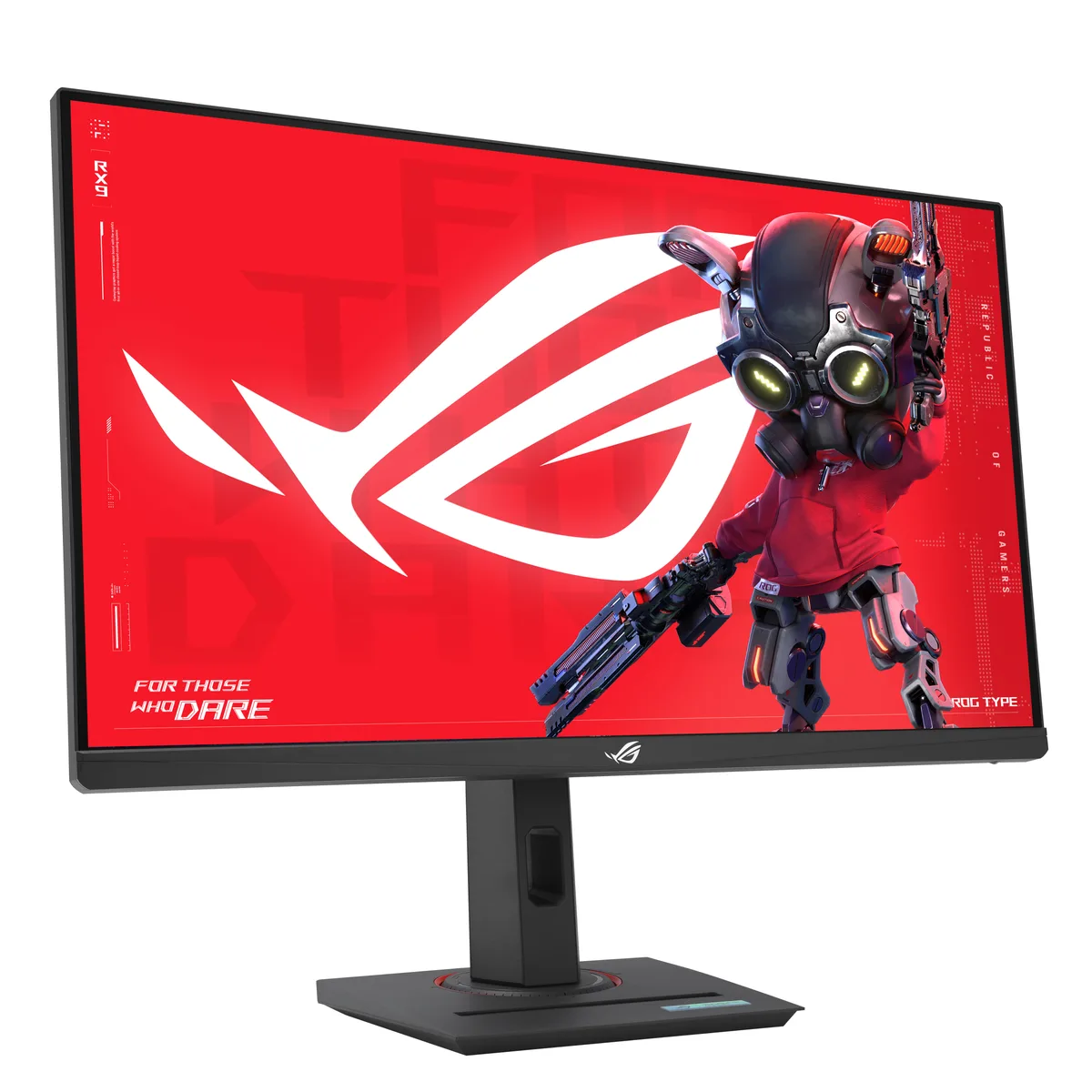 27 inch gaming monitor with matte dark finish and slim bezels