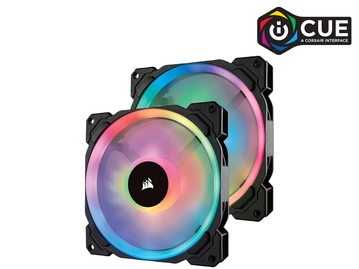 Corsair Corsair CO-9050074-WW LL140 RGB 140mm case fan 2-pack — product photo