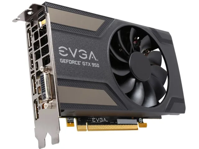 EVGA EVGA GeForce GTX 950 02G-P4-2951-KR 2GB graphics card — photo du produit