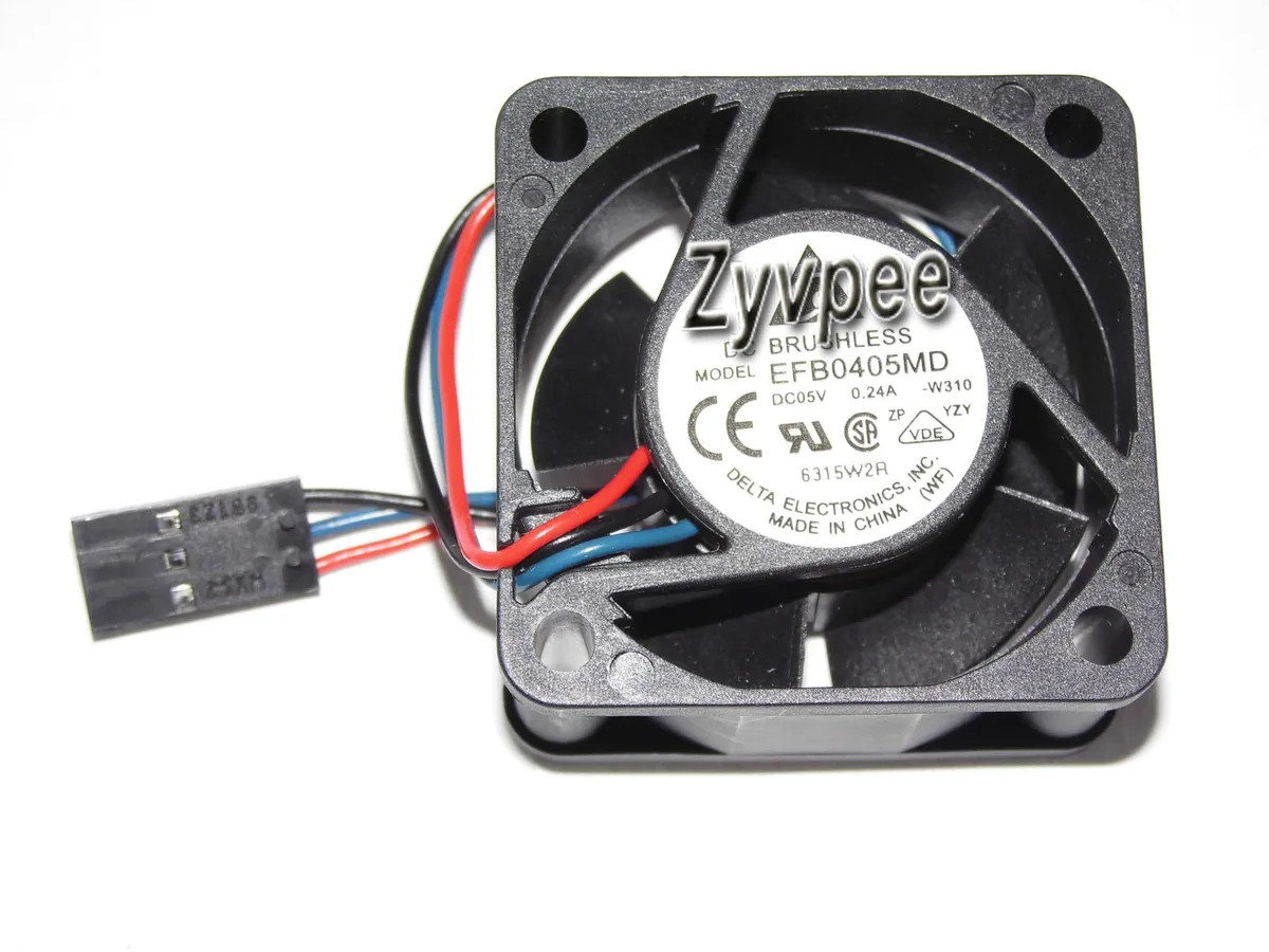 Zyvpee Zyvpee EFB0405MD W310 40x40x20mm 3-pin CPU cooler — fotografia produktu