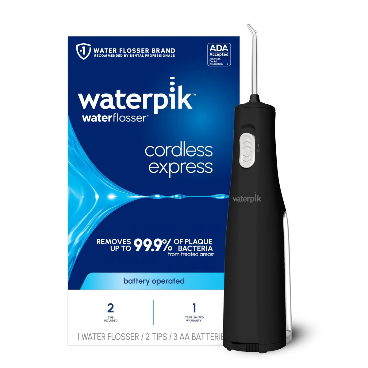  Waterpik Cordless Express Water Flosser WF-02W012 White — product photo