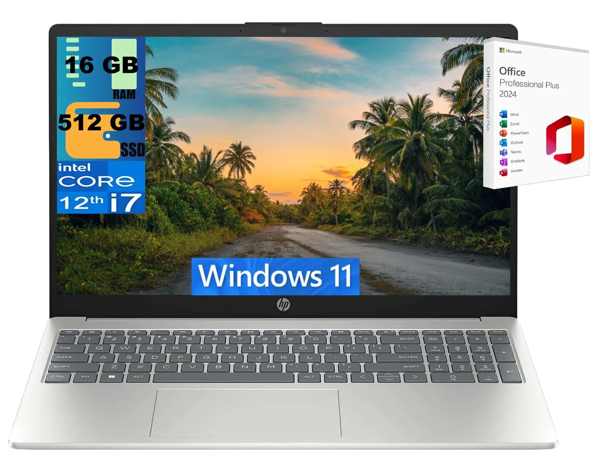 HP HP 15 Raider i7-1255U 16GB 512GB 15.6" FHD laptop — photo du produit