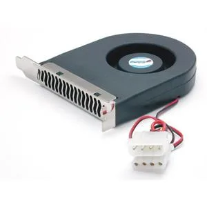 STARTECH STARTECH FANCASE 80mm PCI Slot Cooler 2200 RPM 6.9 CFM 32 dBA Black — photo du produit