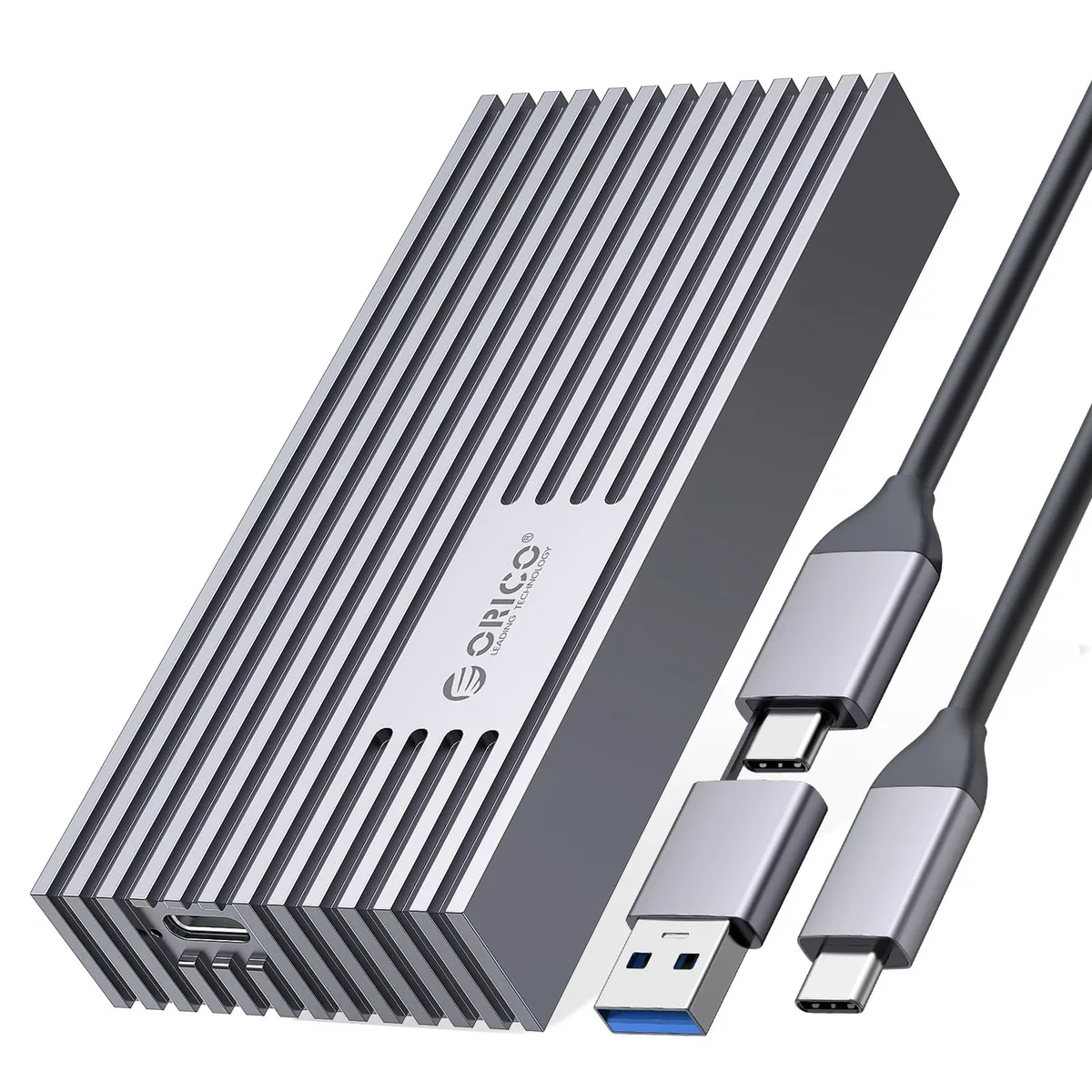 Orico Orico 40Gbps M.2 NVMe Enclosure Gray Aluminum — toote foto