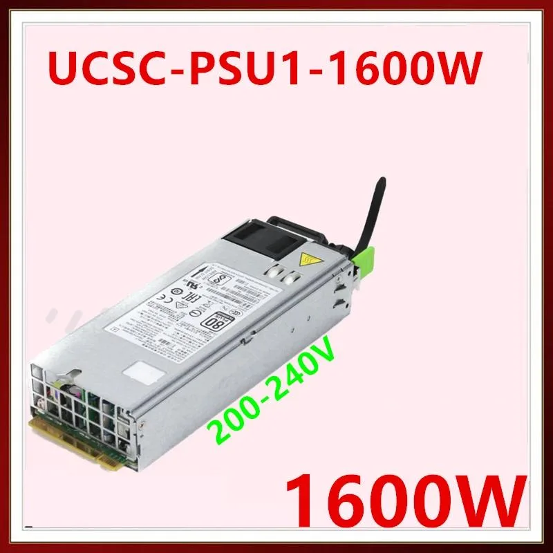 Silver rectangular ATX power supply unit with rear fan grille and modular connectors