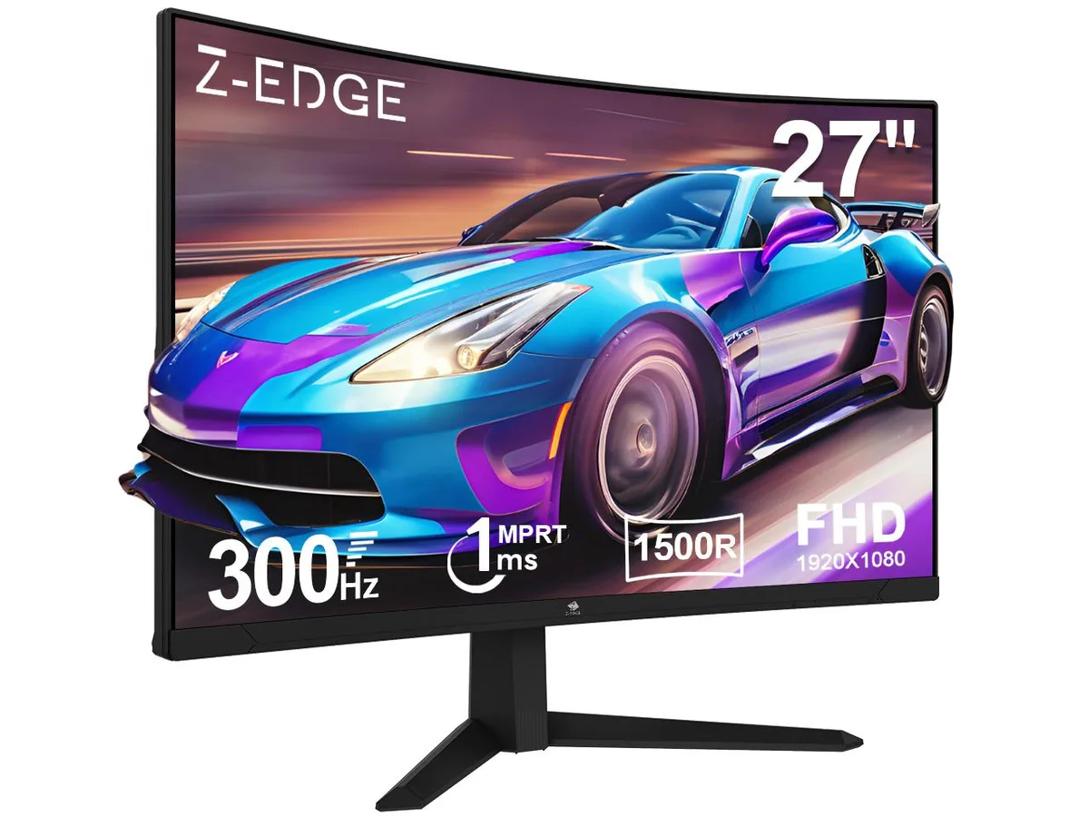 Z-EDGE Z-EDGE UG27S 27" 300Hz Curved Gaming Monitor — product photo