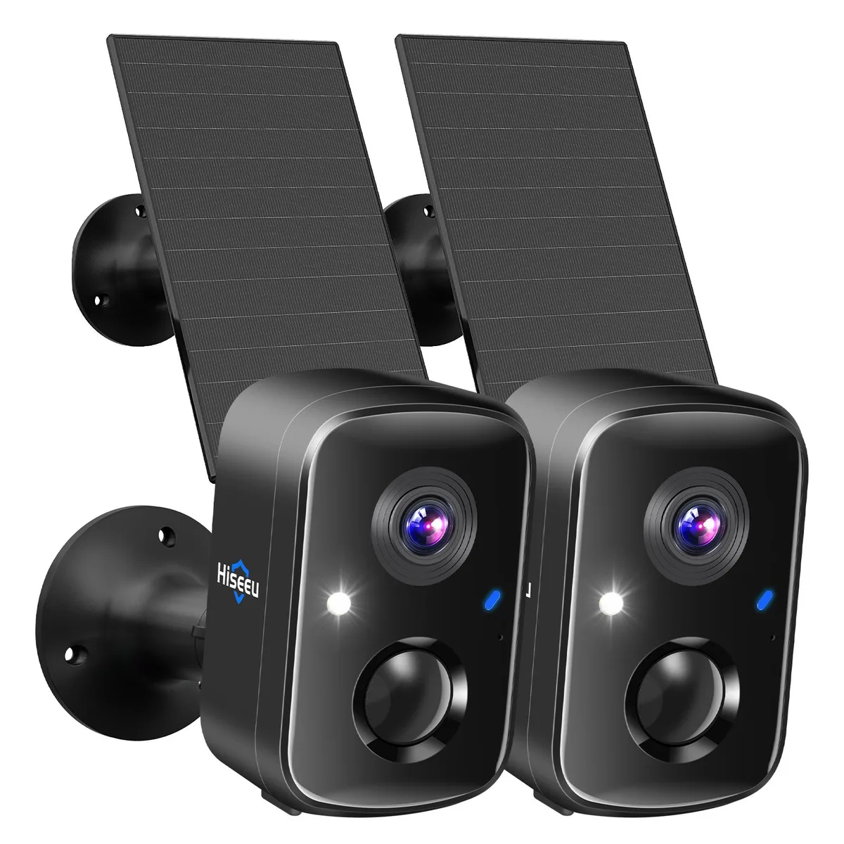 Hiseeu Hiseeu 2C90B 4MP Solar Security Camera Black — fotografie produktu