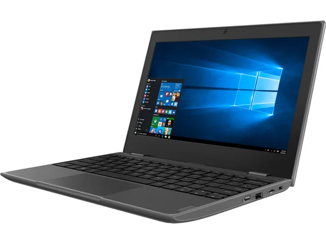 Lenovo Lenovo 100e 81CYX503US laptop Intel Celeron N3450 4GB LPDDR4 128GB eMMC 11.6 — fotografia produsului