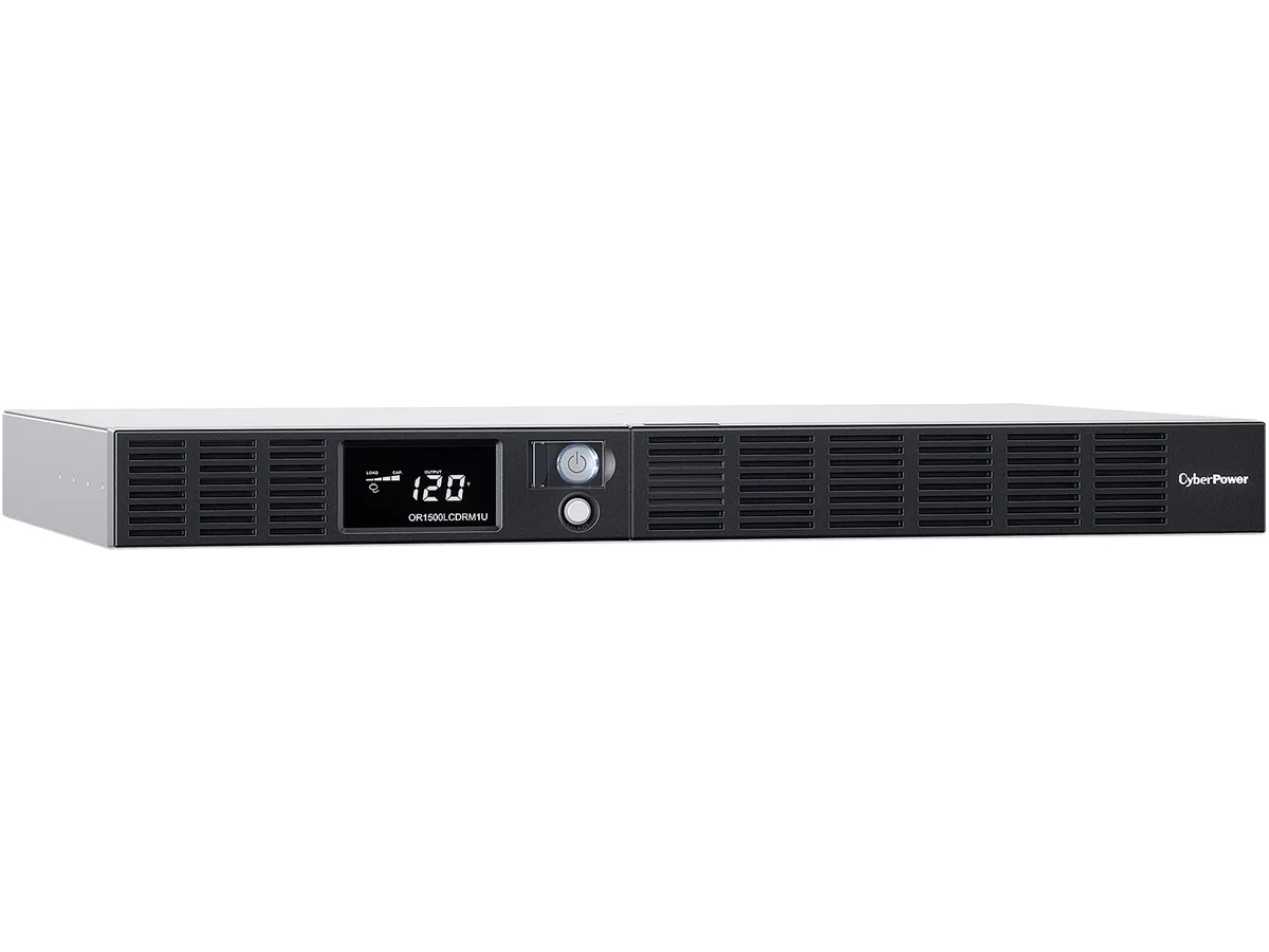 CyberPower CyberPower OR1500LCDRM1U UPS 1500VA 900W 1U Rackmount 6 Outlets — productfoto