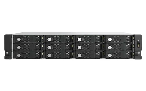 Qnap Qnap TL-R1200PES-RP-US 12 Bay 2U Short Depth Rackmount Server Chassis — zdjęcie produktu