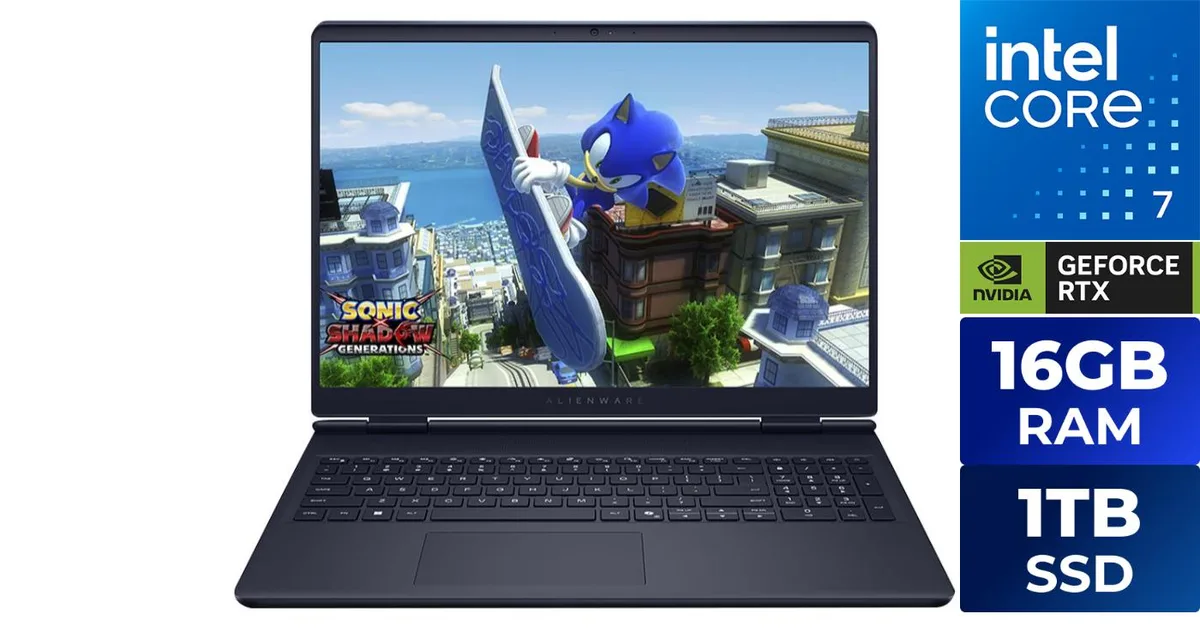 DELL DELL Alienware 16 Aurora gaming laptop LAC16250-7193BLU-PUS — product photo