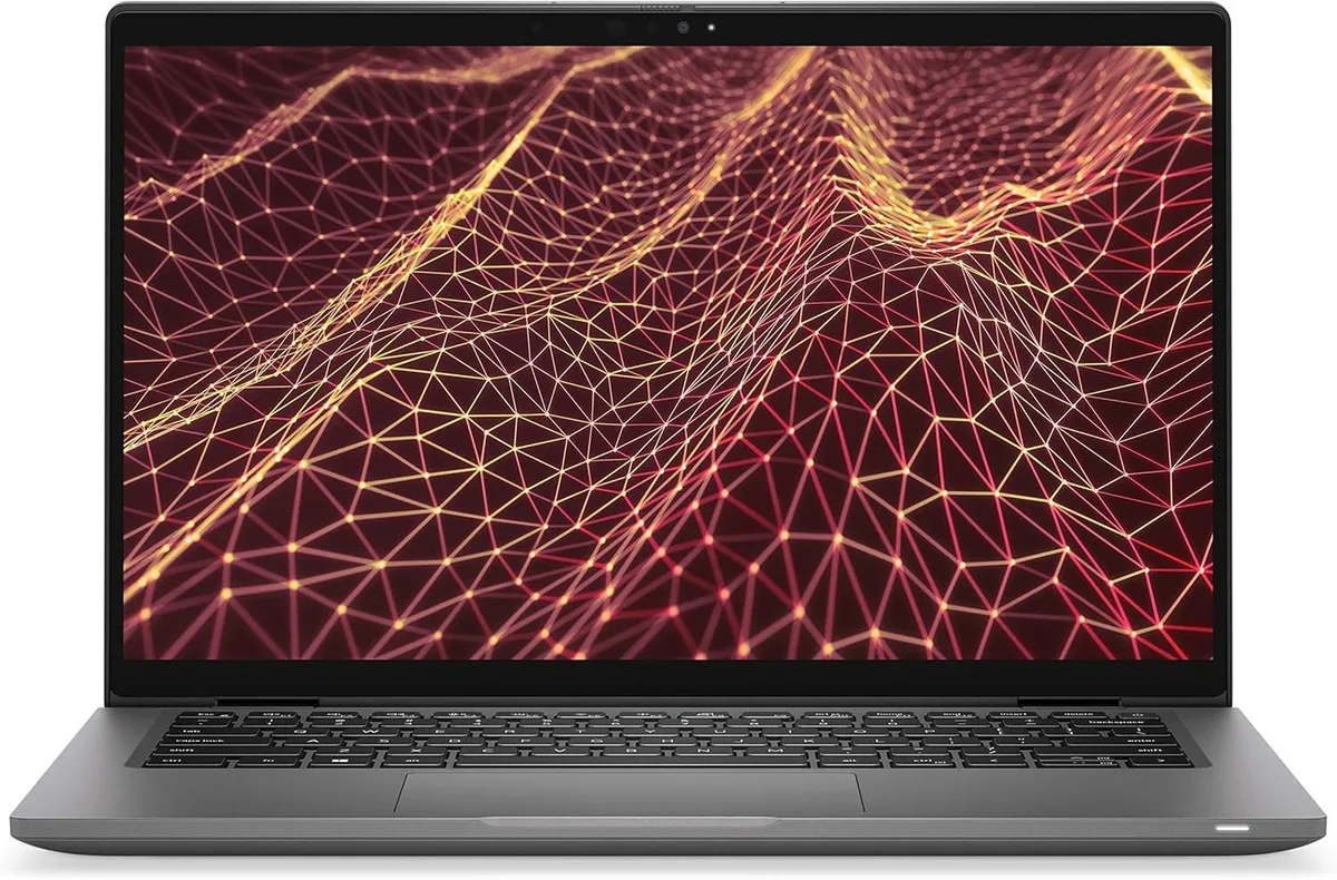 Grey Dell Latitude 7430 14 inch laptop closed view