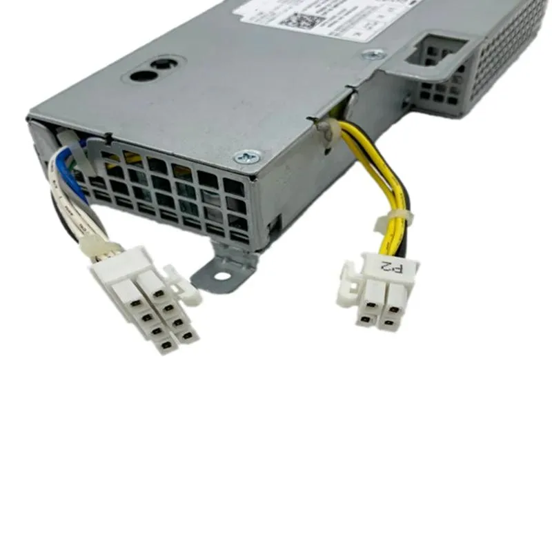 KHACHIMO 180W power supply unit, black metal enclosure with fan grille and power socket
