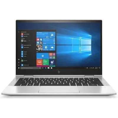 Silver HP EliteBook 830 G7 laptop, 13.3 inch non-touch display, thin light chassis