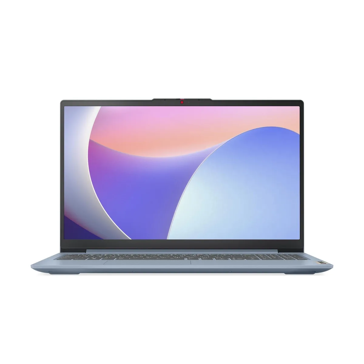 Blue Lenovo IdeaPad Slim 3 laptop, 15.6 inch FHD screen, slim notebook form