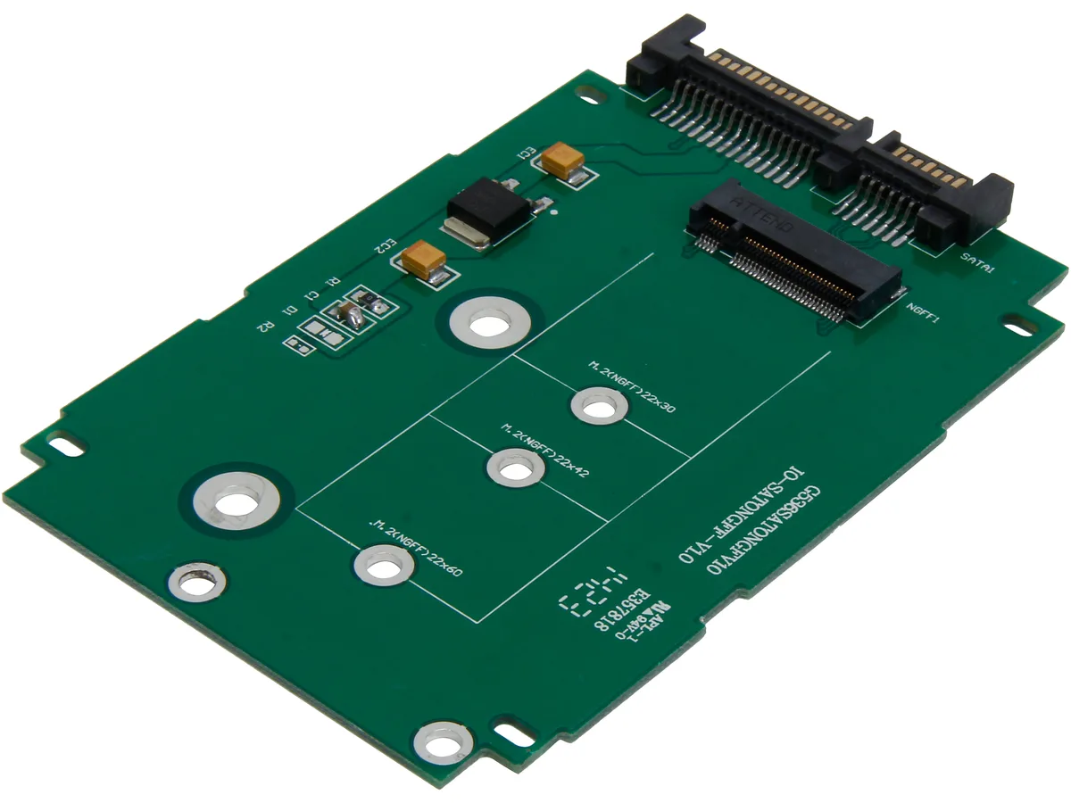Syba Syba SI-ADA40083 M.2 to 2.5" SATA expansion card — fotografija proizvoda