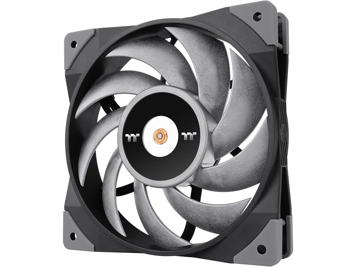 Thermaltake Thermaltake CL-F121-PL12GM-A 120mm case fan 500-2500 RPM 72.69 CFM 28.1 dBA — صورة المنتج