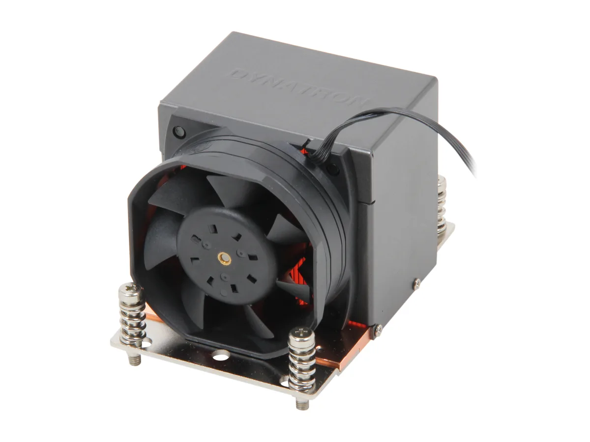 Dynatron Dynatron R14 60mm 2 Ball LGA 2011 Narrow CPU cooler — photo du produit