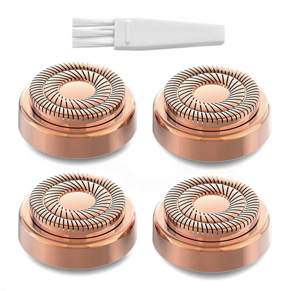  tuokiy Gen 2 Replacement Heads 4 Pack Rose Gold Shavers For Women — product photo