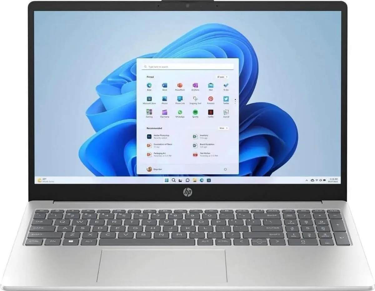 HP HP 15-FD2050WM laptop, Core Ultra 5 225U, 16GB DDR5, 4TB NVMe, 15.6" FHD touch — product photo