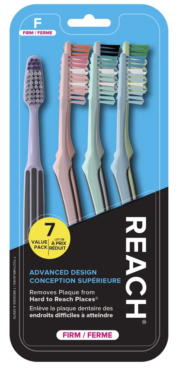  Reach Advanced Design Firm Toothbrushes 7 Count — product photo