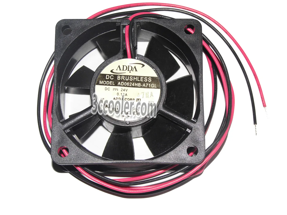OEM Industries OEM Industries AD0624HB-A71GL 60x25mm 24V 0.15A 2-Wire Fan — foto del producto