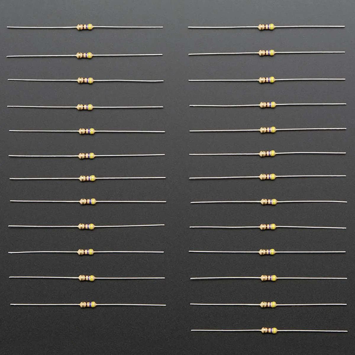 Adafruit Adafruit Through-Hole Resistors 470 ohm 5% 1/4W 25 pack — תמונת המוצר