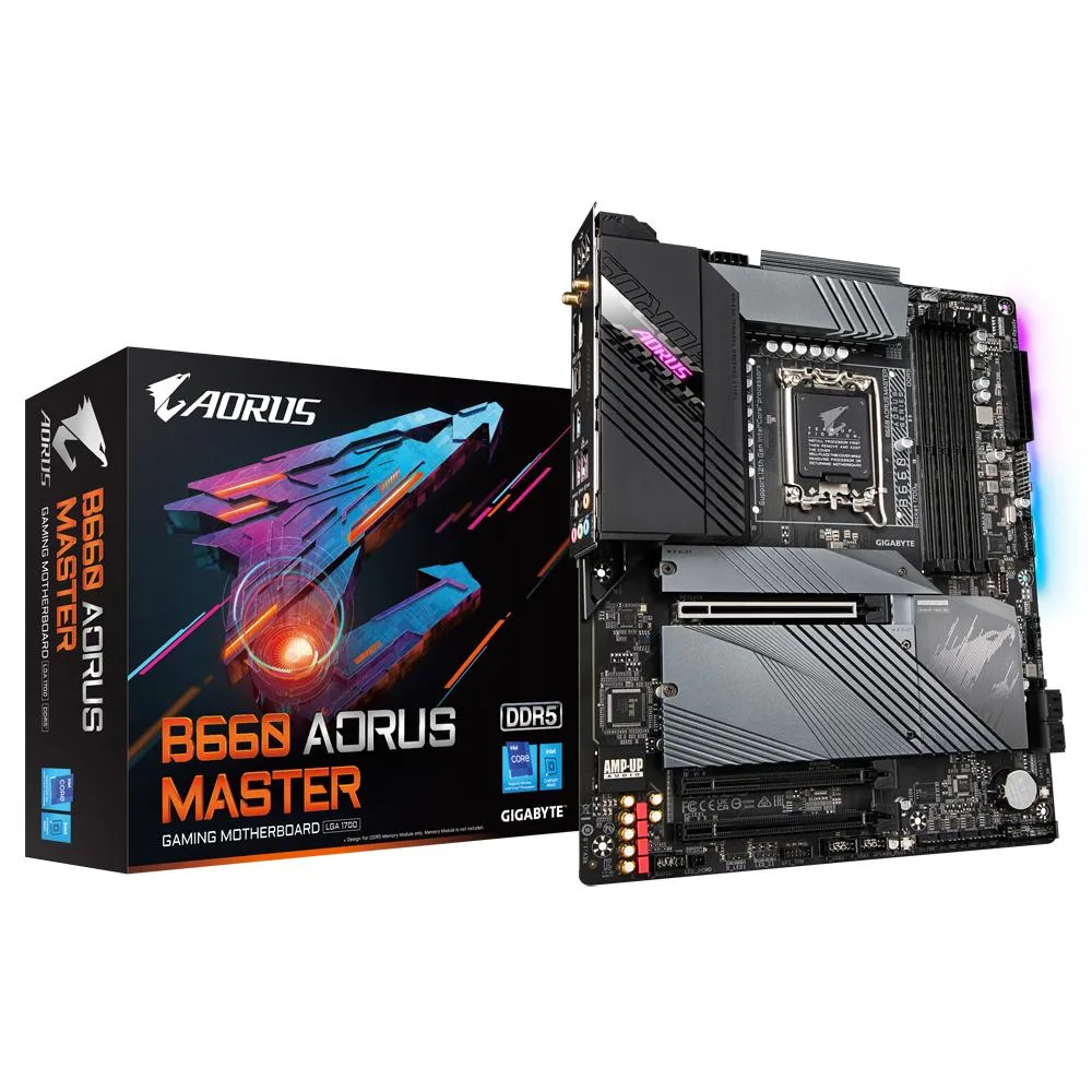 GIGABYTE GIGABYTE B660 AORUS MASTER DDR5 Intel motherboard — product photo