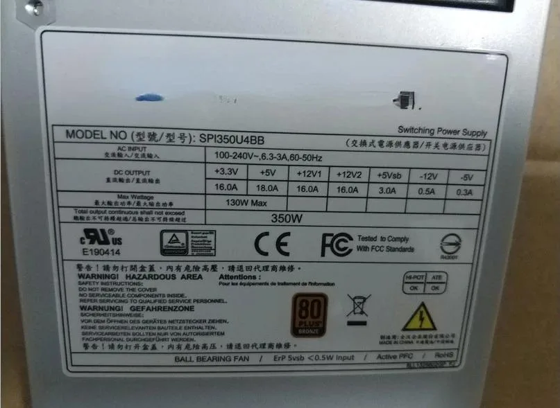 Supersuperuncle Supersuperuncle Server Power Supply For APS-500S SPI350U4BB SPI400MP FSP400-60EPN(80) SPI500MP — vörumynd