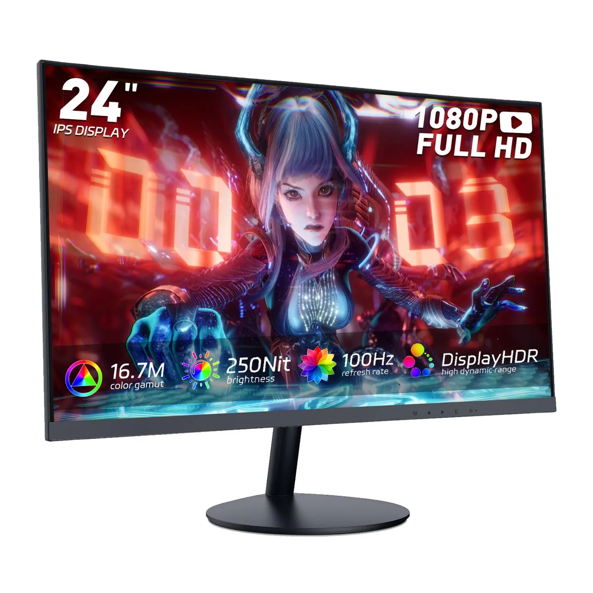 CUNPU CUNPU 24KV5R 24" VA 1080p 100Hz gaming monitor — product photo