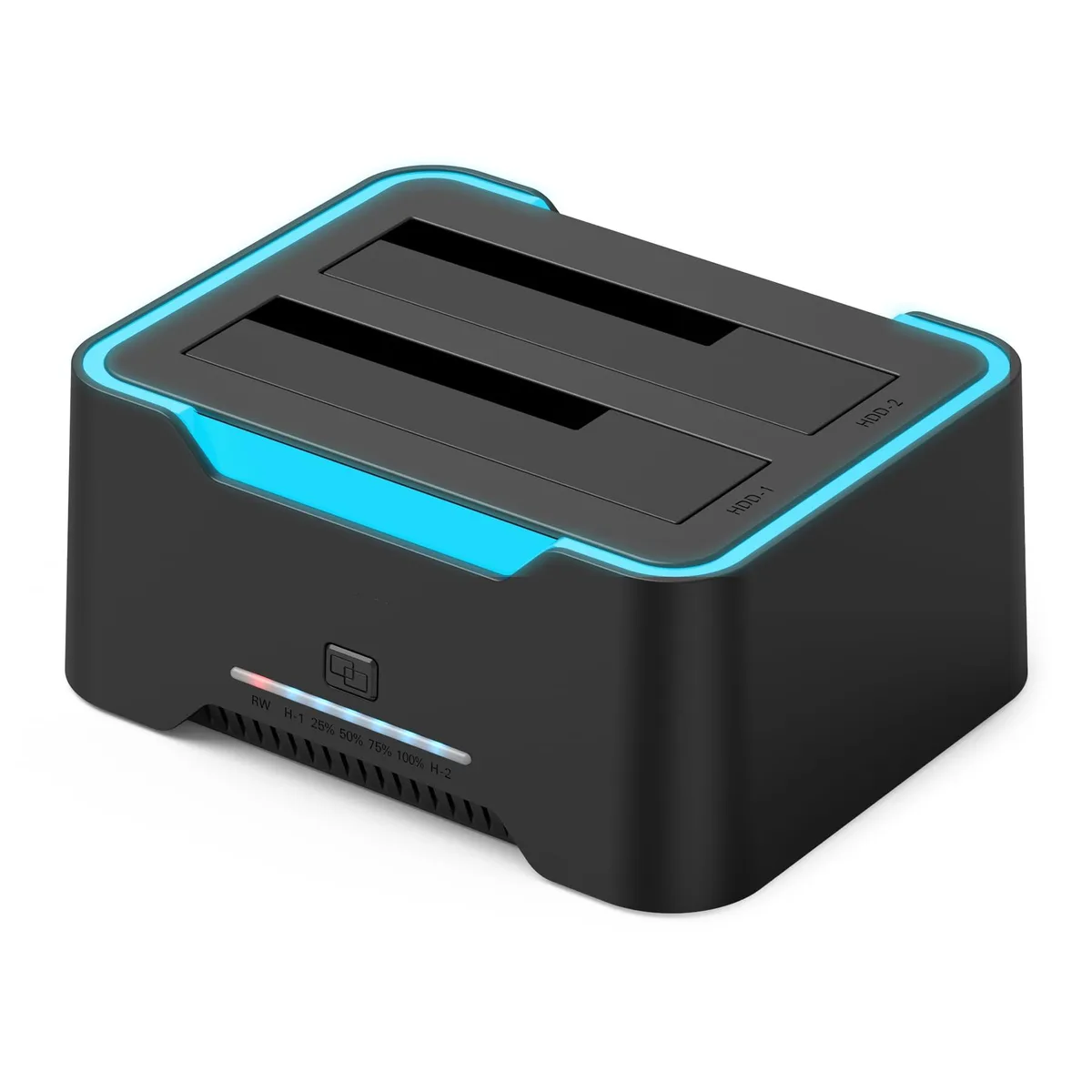 Bailink Bailink BL-HDDRGB RGB SATA USB 3.0 Dual Bay Docking Station — photo du produit