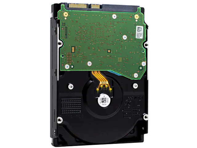 Standard silver 3.5 inch internal hard drive with HGST Ultrastar label