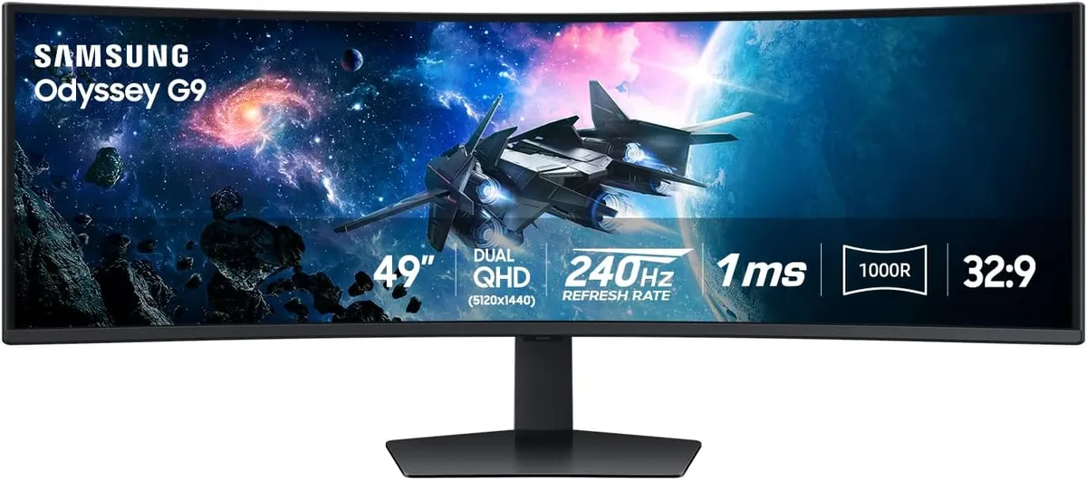 SAMSUNG SAMSUNG Odyssey G9 49" DQHD 240Hz Gaming Monitor LS49CG954ENXZA — toote foto